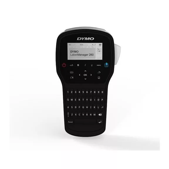 Elektromos feliratozógép, DYMO "LM 280" készlet táskában