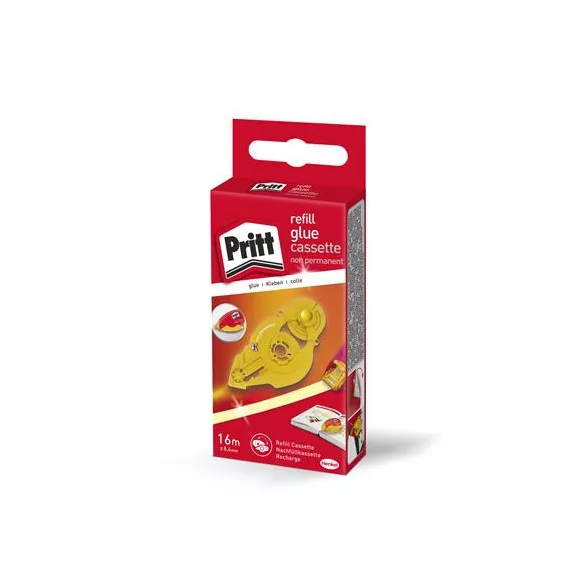 Ragasztó roller utántöltő kazetta, átmeneti, 8,4 mm x 16 m, HENKEL