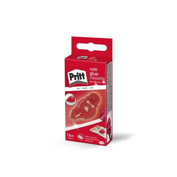 Ragasztó roller utántöltő kazetta, tartós, 8,4 mm x 16 m, HENKEL
