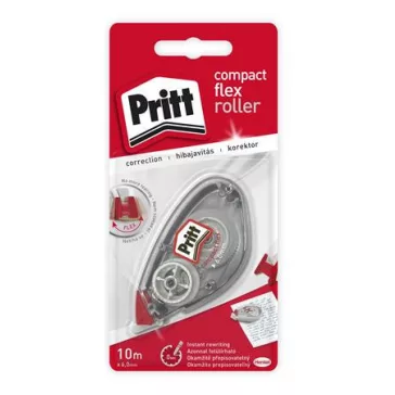   Hibajavító roller, 6 mm x 10 m, HENKEL "Pritt Compact Roller"