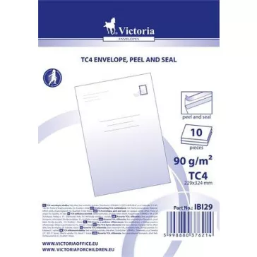 Borítékcsomag, TC4, szilikonos, VICTORIA PAPER