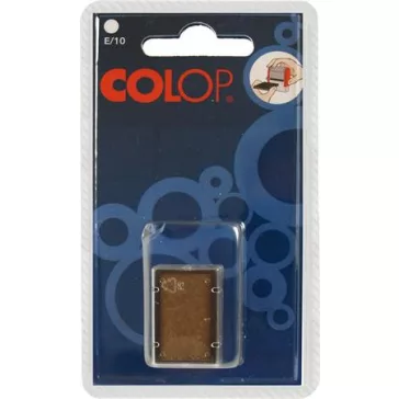   Bélyegző cserepárna, 2 db/bliszter, COLOP "E/10", natúr