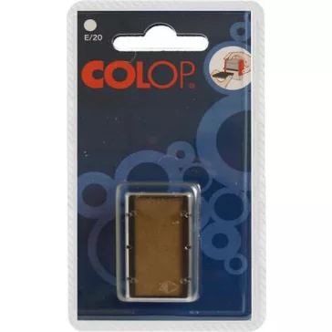   Bélyegző cserepárna, 2 db/bliszter, COLOP "E/20", natúr