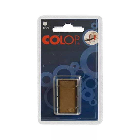 Bélyegző cserepárna, 2 db/bliszter, COLOP "E/20", natúr