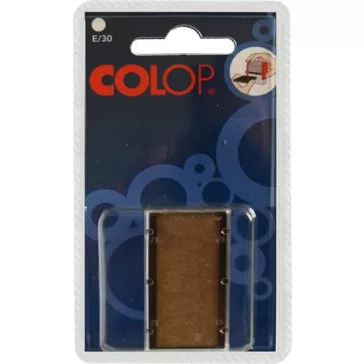   Bélyegző cserepárna, 2 db/bliszter, COLOP "E/30", natúr