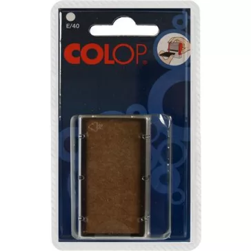   Bélyegző cserepárna, 2 db/bliszter, COLOP "E/40", natúr