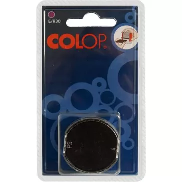   Bélyegző cserepárna, 2 db/bliszter, COLOP "E/R30", lila