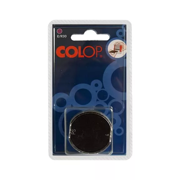 Bélyegző cserepárna, 2 db/bliszter, COLOP "E/R30", lila