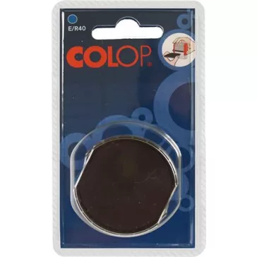   Bélyegző cserepárna, 2 db/bliszter, COLOP "E/R 40", kék
