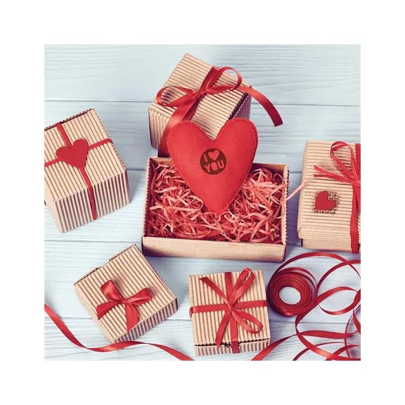 Bélyegző, kirakós, 10 motívummal, "Nio Szerelem", fehér ház, fekete párnával