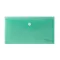 Irattartó tasak, DL, PP, patentos, VICTORIA OFFICE, zöld
