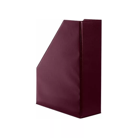 Iratpapucs, PVC, 95 mm, VICTORIA OFFICE, bordó