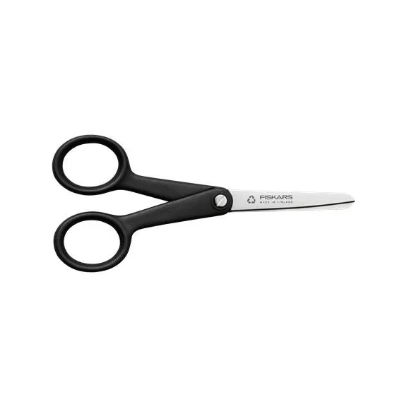Olló, hobby, 13 cm, FISKARS "Functional Form Renew", fekete