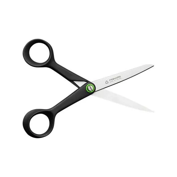 Olló, általános, 17 cm, FISKARS "Functional Form Renew", fekete