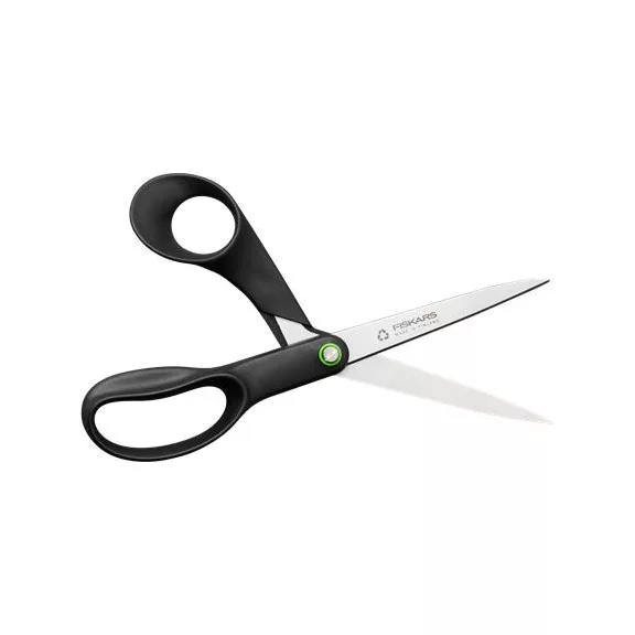 Olló, általános, 21 cm, FISKARS "Functional Form Renew", fekete