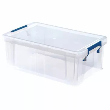   Műanyag tároló doboz, átlátszó, 10 liter, FELLOWES, "ProStore™"