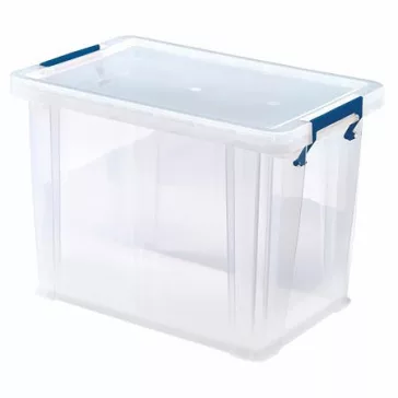   Műanyag tároló doboz, átlátszó, 18,5 liter, FELLOWES, "ProStore™"