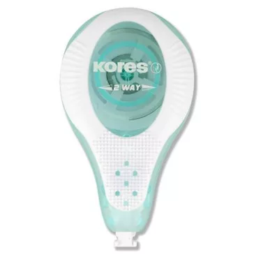   Hibajavító roller, 4,2 mm x 8 m, KORES "2WAY Pastel", vegyes pasztell színekben