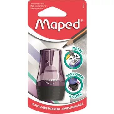   Hegyező, egylyukú, tartályos, MAPED "Tonic", vegyes színek