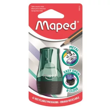   Hegyező, egylyukú, tartályos, MAPED "Tonic", vegyes színek