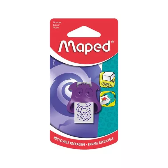 Radír, MAPED "Little Monster", vegyes színek