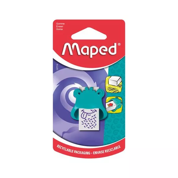 Radír, MAPED "Little Monster", vegyes színek