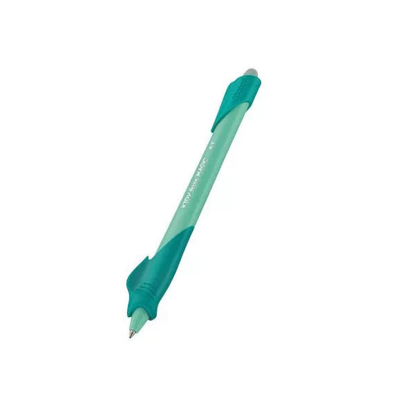 Írástanuló rollertoll, 0,7 mm, radírozható, MAPED "KIDY Learn MAGIC", cápa, türkiz, 12 db