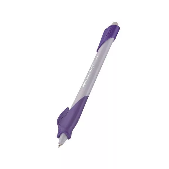 Írástanuló rollertoll, 0,7 mm, radírozható, MAPED "KIDY Learn MAGIC", nyuszi, lila, 12 db