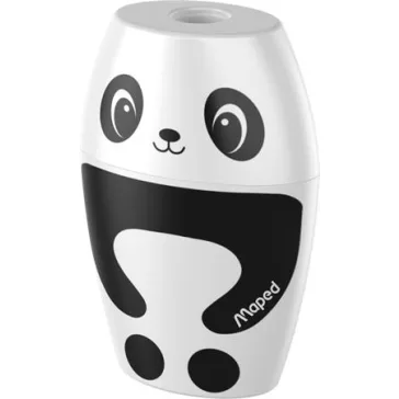   Hegyező, egylyukú, tartályos, MAPED "Shakky Fancy", panda és pingvin, vegyes formák