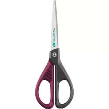   Olló, irodai, 17 cm, MAPED "Essentials Green Deco", vegyes színek