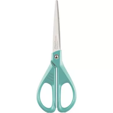  Olló, irodai, 17 cm, MAPED "Essentials Green", türkizkék
