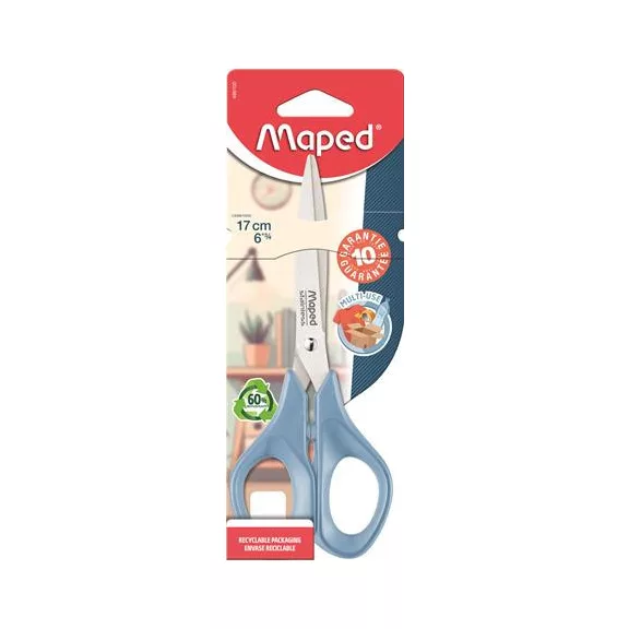 Olló, általános, 17 cm, MAPED „Multiuse Advanced”, vegyes színek