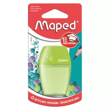   Hegyező, egylyukú, tartályos, MAPED "Shaker", vegyes színek