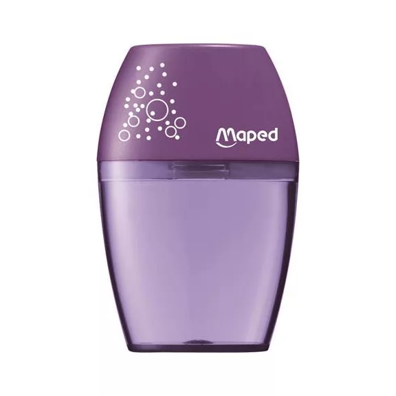Hegyező, egylyukú, tartályos, MAPED "Shaker", vegyes színek