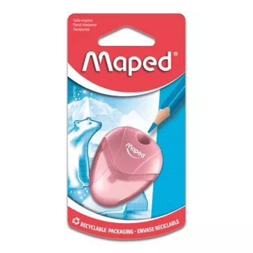   Hegyező, egylyukú, tartályos, MAPED "I-Gloo", vegyes színek