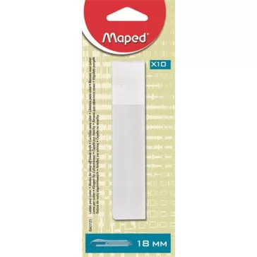   Pótkés 18 mm-es univerzális késhez, MAPED, 10 db/bliszter