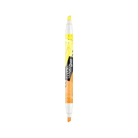 Szövegkiemelő készlet, 1-5 mm, kétvégű, MAPED "Fluo Peps Duo", vegyes színek