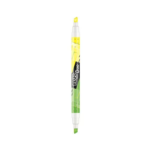 Szövegkiemelő készlet, 1-5 mm, kétvégű, MAPED "Fluo Peps Duo", vegyes színek