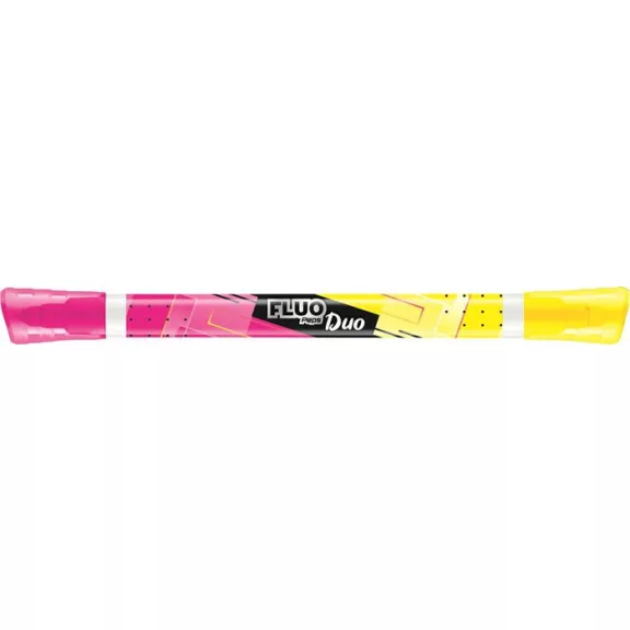 Szövegkiemelő készlet, 1-5 mm, kétvégű, MAPED "Fluo Peps Duo", vegyes színek