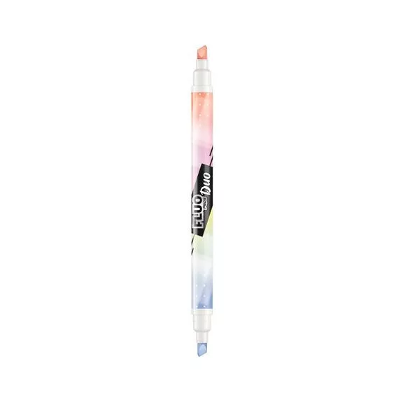 Szövegkiemelő készlet, 1-5 mm, kétvégű, MAPED "Fluo Peps Duo", 6 különböző pasztell szín