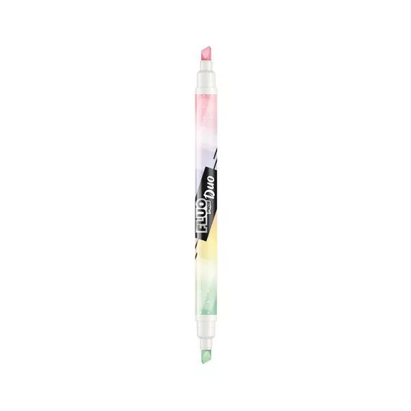 Szövegkiemelő készlet, 1-5 mm, kétvégű, MAPED "Fluo Peps Duo", 6 különböző pasztell szín