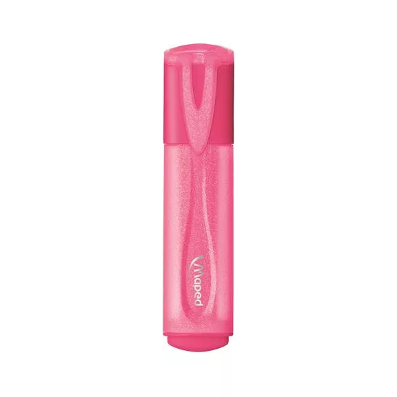Szövegkiemelő készlet, 1-5 mm, MAPED "Glitter Fluo Peps", vegyes fluoreszkáló színek