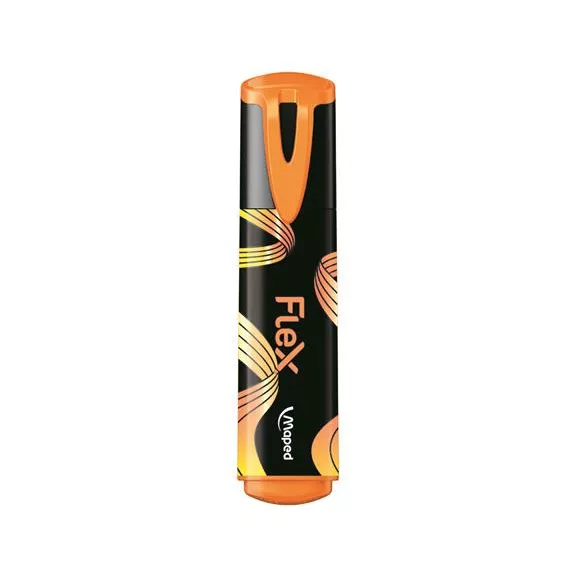 Szövegkiemelő készlet, 1-5 mm, MAPED "Fluo Peps Flex", 4 különböző szín