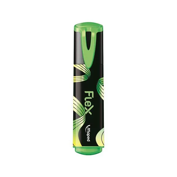 Szövegkiemelő készlet, 1-5 mm, MAPED "Fluo Peps Flex", 4 különböző szín