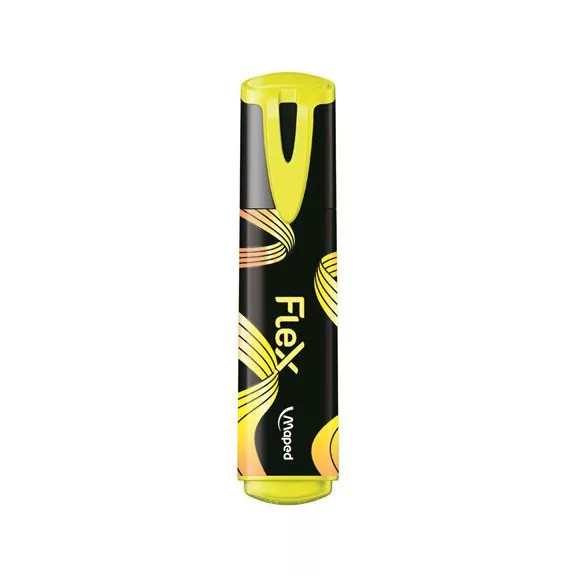 Szövegkiemelő készlet, 1-5 mm, MAPED "Fluo Peps Flex", 4 különböző szín
