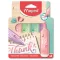 Szövegkiemelő készlet, 1-5 mm, MAPED "Fluo Peps Flex Pastel", pasztell szín, vegyes készletek