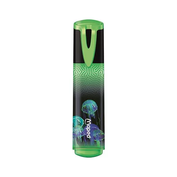 Szövegkiemelő készlet, 1-5 mm, MAPED "Deepsea Paradise Fluo Peps", 4 különböző szín