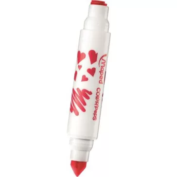   Filctoll készlet, 7,5 mm, kétvégű, MAPED "Color'Peps Duo Stamp" 8 különböző szín és minta