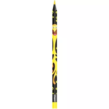   Színes ceruza készlet, háromszögletű, MAPED "Color'Peps Monster", 12 különböző szín