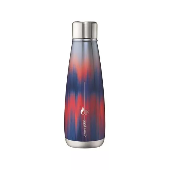 Termosz, duplafalú, 500 ml, rozsdamentes acél, MAPED PICNIK "Concept Adult", kék-piros nyomat